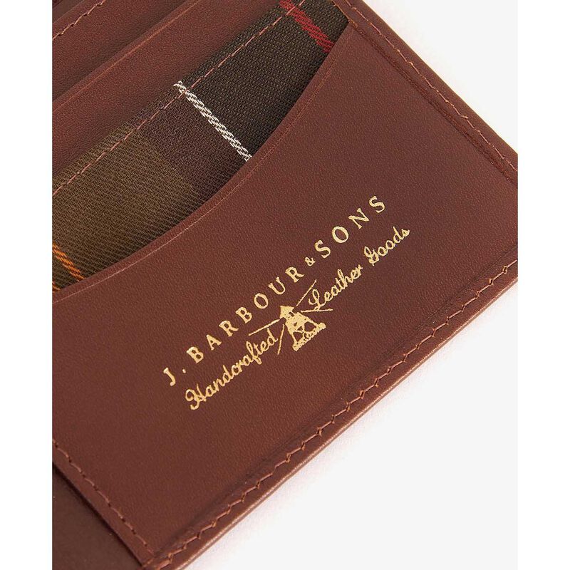 Barbour Colwell Leather Billfold Wallet image number 1